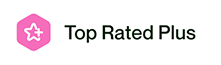 Upwork Top Rated Plus Badge